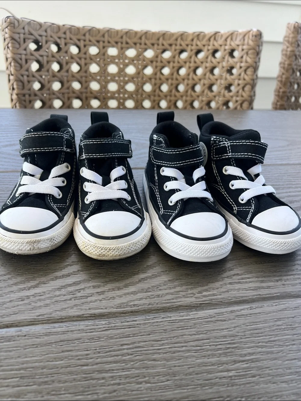 Converse High Tops, Boys Shoes, Sizes 5 and 7